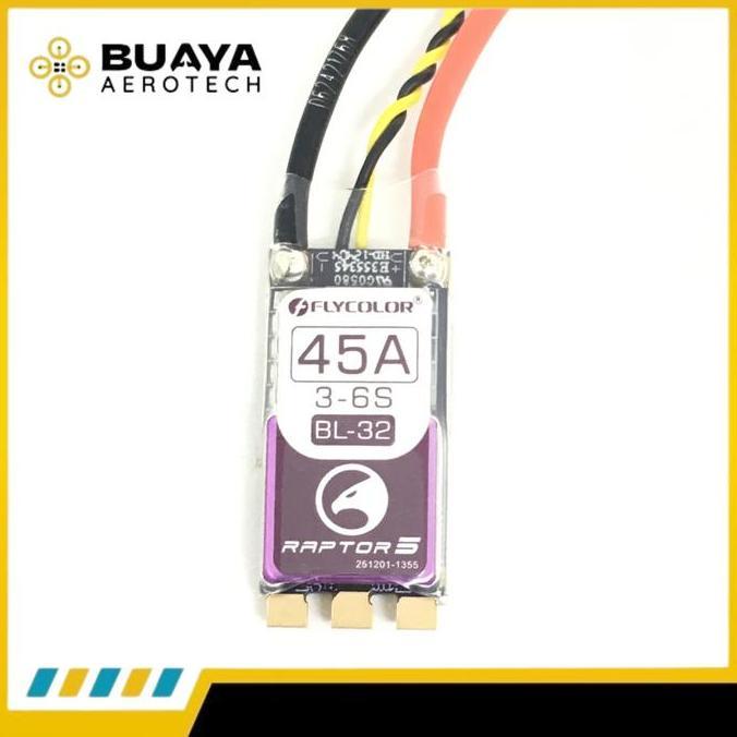 FLYCOLOR RAPTOR5 45A BLHeli-32 ESC 3-6S