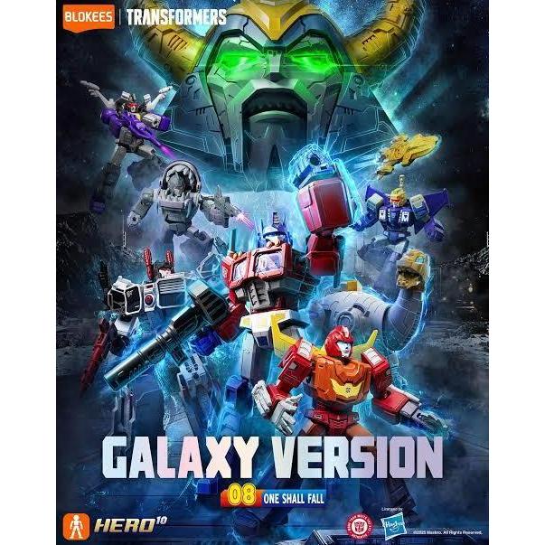 BLOKEES TRANSFORMERS GALAXY VERSION 08 GV08 ONE SHALL SERIES MODEL KIT ROBOT 71108 FIGURES OPTIMUS P