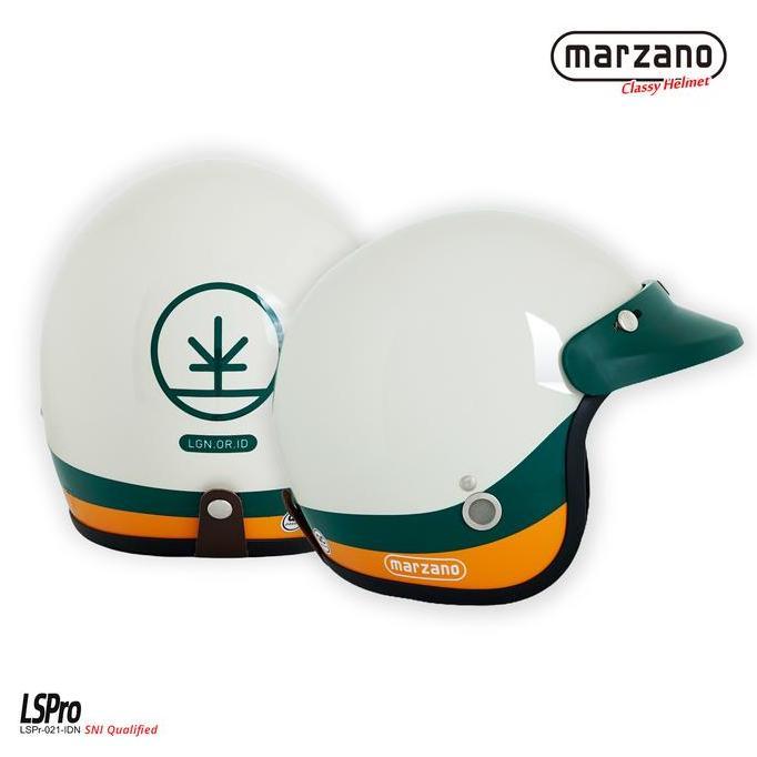 Marzano Helmet - Helm Retro Marzano X LGN