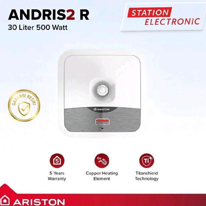 TERLARIS ARISTON WATER HEATER AN2 30 R / ANDRIS2 R 30 LITER WATT AN2-30R