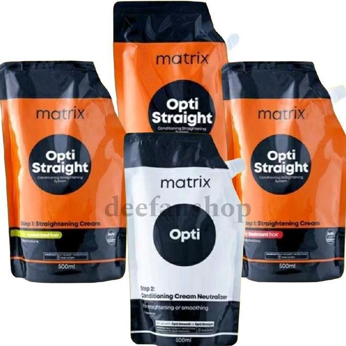 MATRIX Opti Straight Smoothing / Optistraight  Meluruskan Rambut 500ml