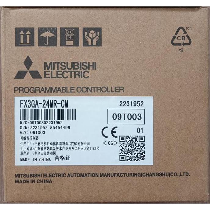 NEW PLC Mitsubishi FX3GA-24MR-CM