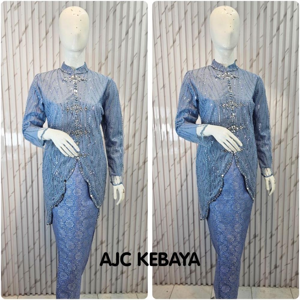 GARANSI Kebaya sartika tille  spanggel payet /kebaya remaja / kebaya kondangan / KEKINIAN