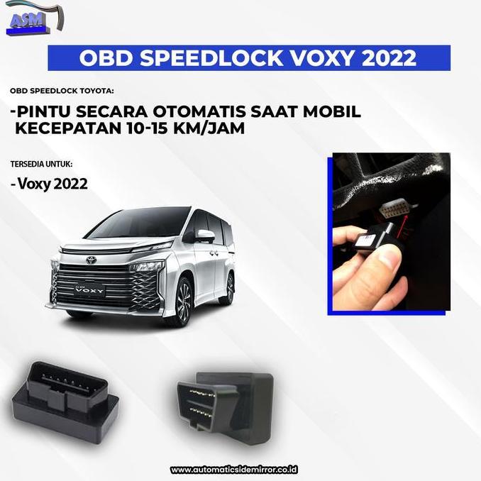 OBD Speedlock / Auto Lock Toyota Voxy 2022