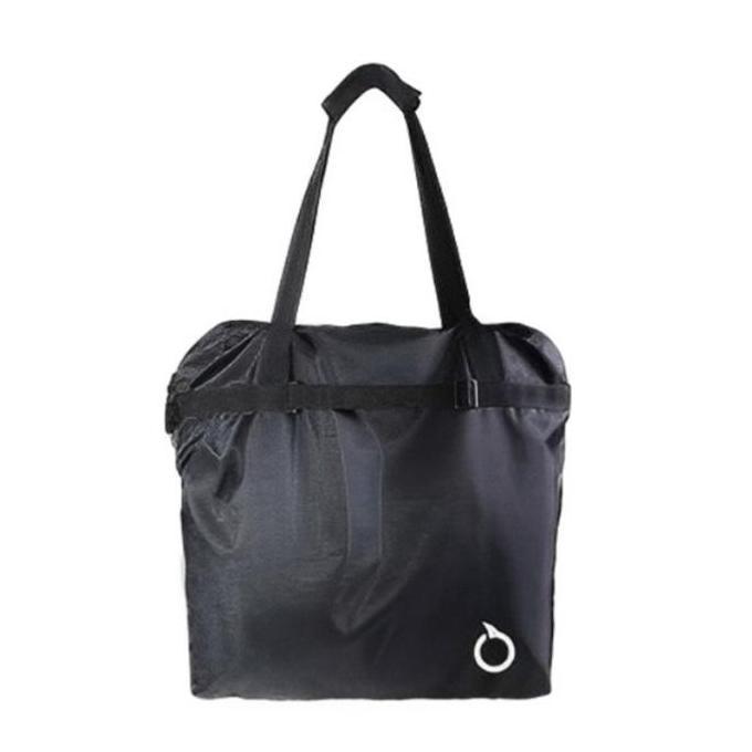 TAS SELEMPANG ORTUSEIGHT FOLDABLE TOTE BAG - BLACK
