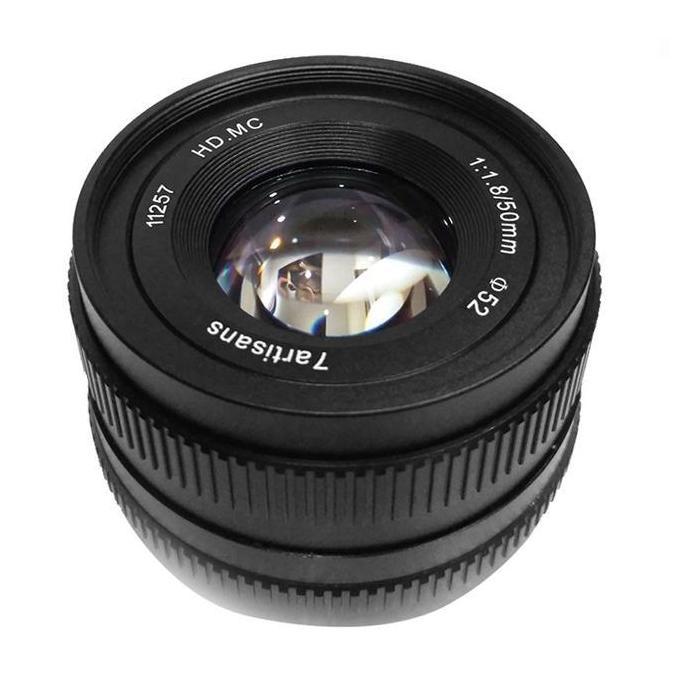 TERMURAH - 7Artisans 50mm f1.8 II for Sony E / Canon EOS M / Fujifilm FX Fuji / Panasonic Olympus MF