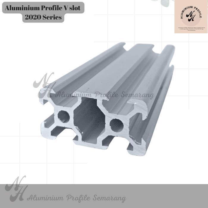 Aluminium Profile 2040 T Slot 1 batang = 6 meter / T Slot Aluminium