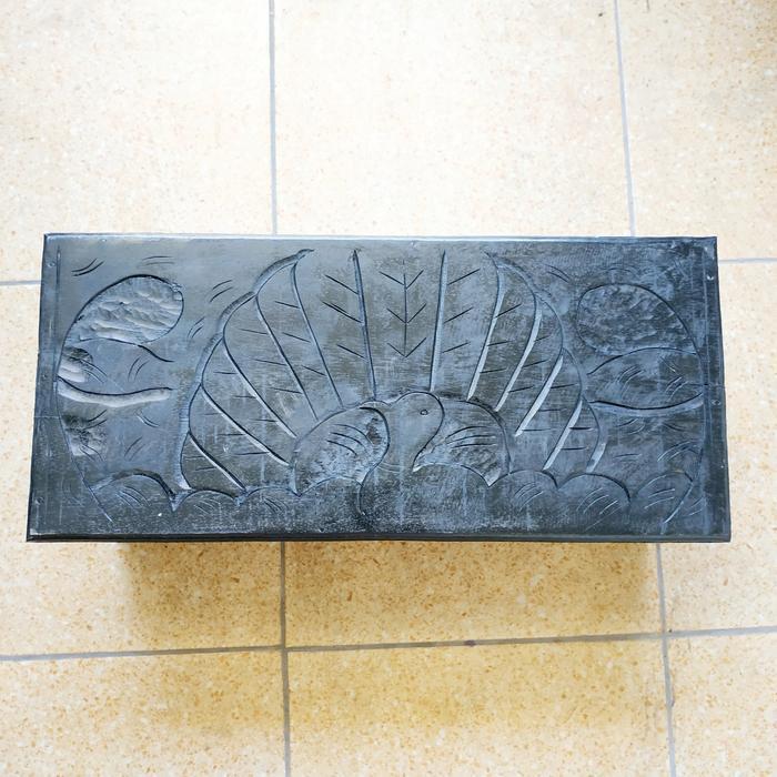 Box Kotak Kayu Ukir Tempat Penyimpanan Pusaka Keris Benda Berharga