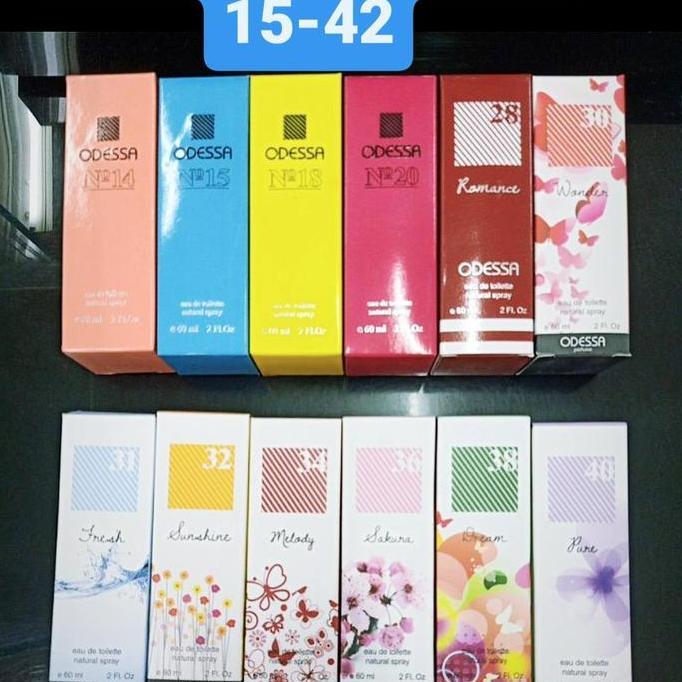 NEW PARFUME EDT ODESSA 15-40 ORI