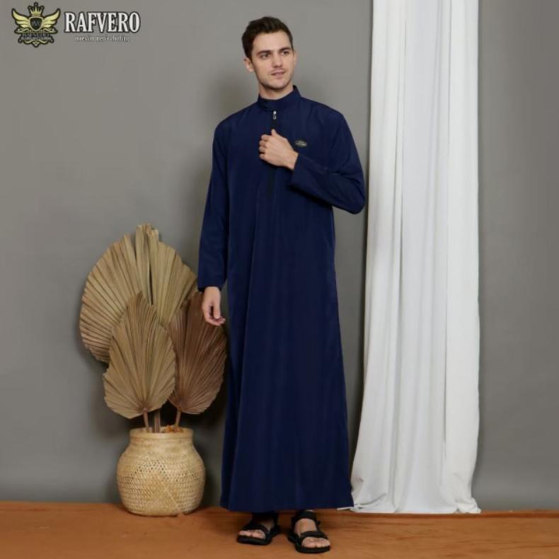 PAKET HEMAT La-Tahzan Jubah Saudi Pria/Gamis Pakistan Terlaris/Jubah Muslim Pria Dewasa ELVANO