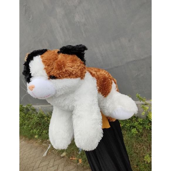 Bergaransi Boneka Kucing Jumbo Bulu Import