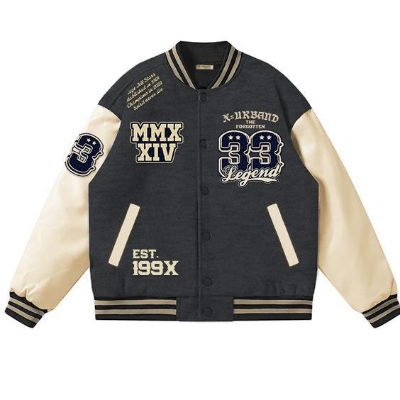 PAKET HEMAT Jaket Varsity One Layer Forgotten Pe Fleece 280