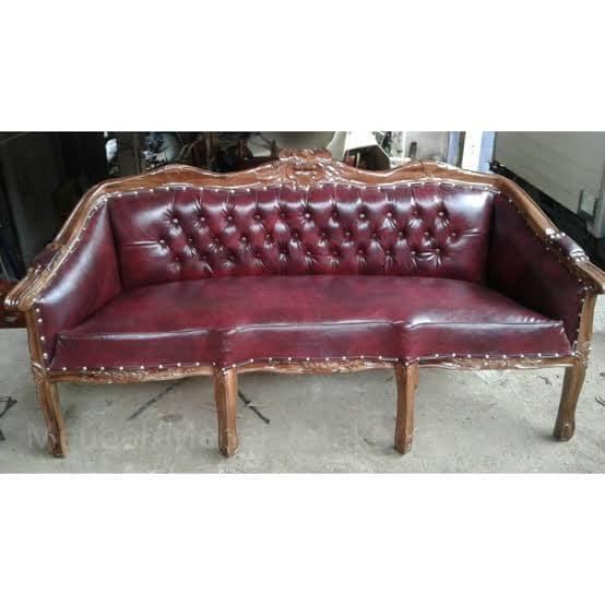 SOFA JATI LOUIS 3111+MEJA(PROMO) Furniture