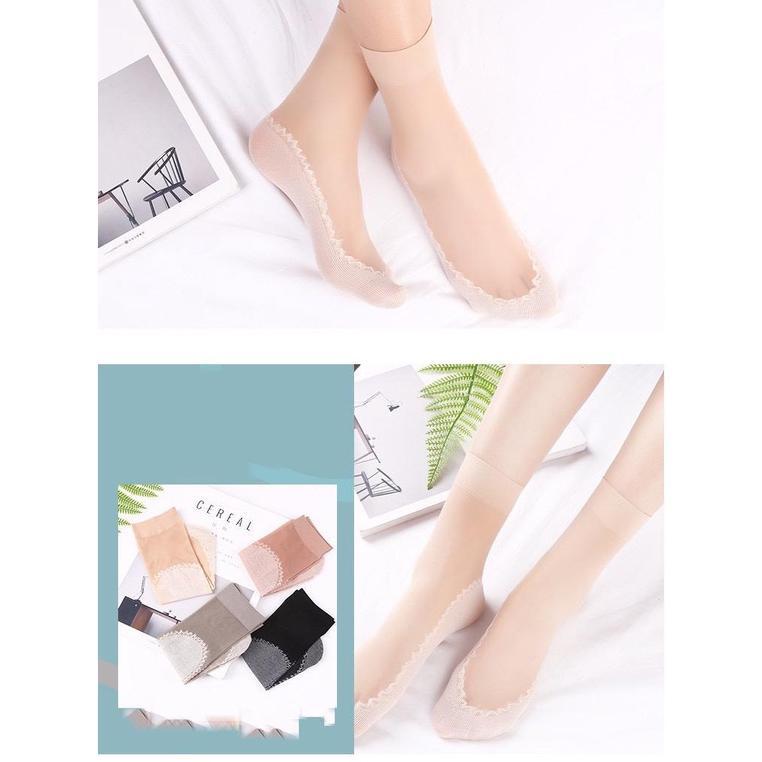 Limited Kaos Kaki Stocking Wanita / Kaos Kaki Stoking /Kaos Kaki Kulit Wanita / Kaos Kaki Kulit Anti
