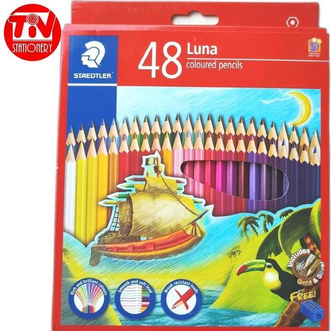 Pensil Warna Staedtler Luna 48 Warna