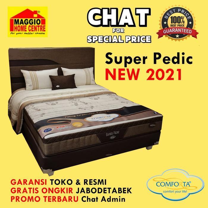 KASUR SPRINGBED COMFORTA - MATRAS FURNITURE - SUPER PEDIC - COMFORTA SPRINGBED