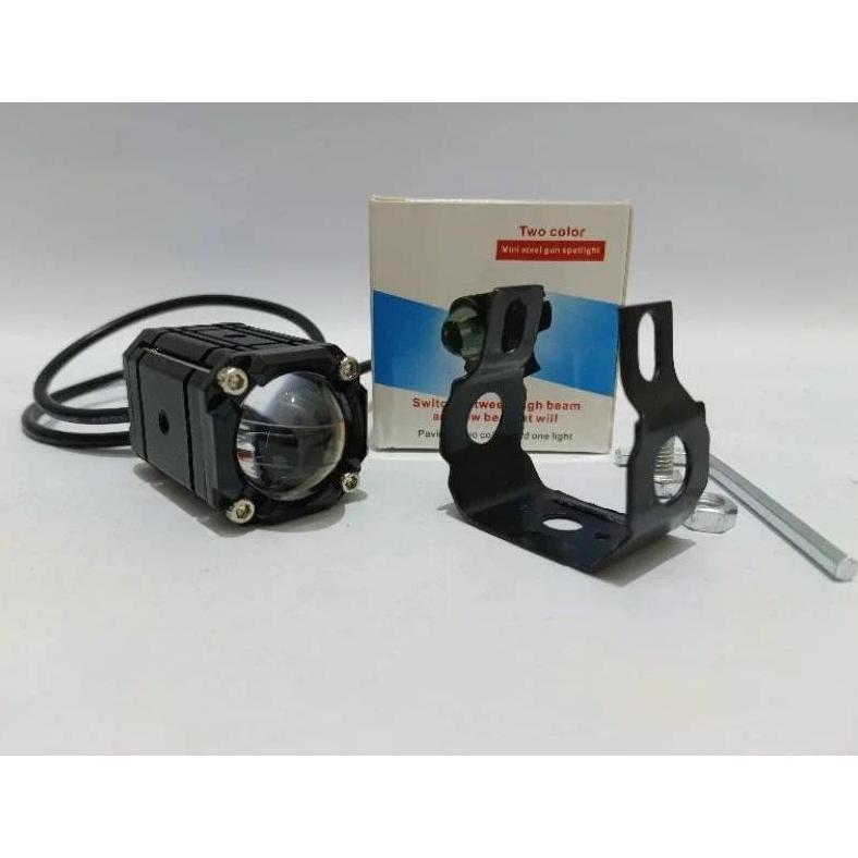 Promo Lampu Sorot Laser Gun Sql 1 Mata 2 Mata 3 Mata 12Volt -24Volt Motor Mobil Bis Truk