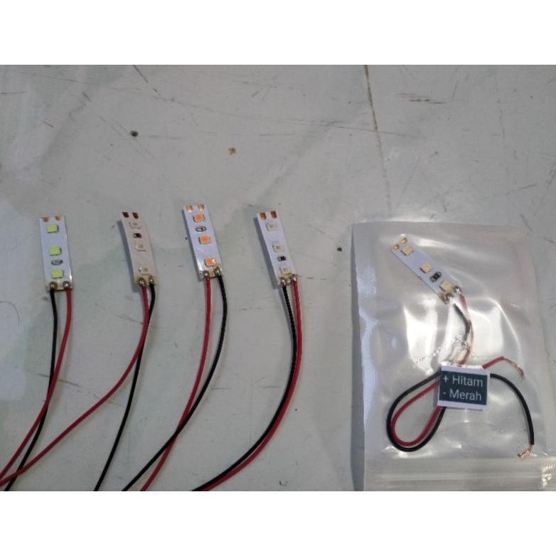 Cuci Gudang !!! Lampu Demon Eyes Motor 12 Volt 6 Led 6 Titik Led 3 Titik Dan 9 Titik Led