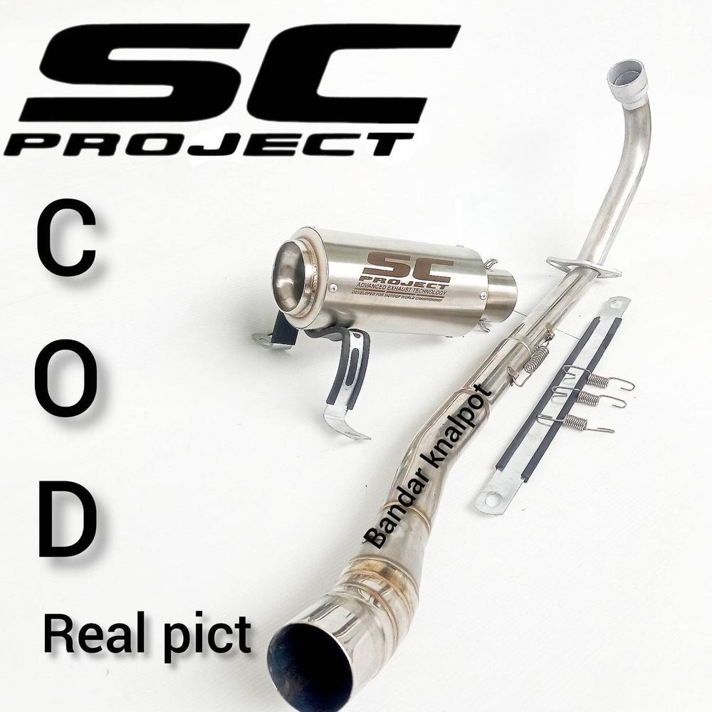 Murah Knalpot Racing Sc Project 135 Old Mx 135 New Dan Masih Banyak Lagi. | Knalpot Sc Project Jupit