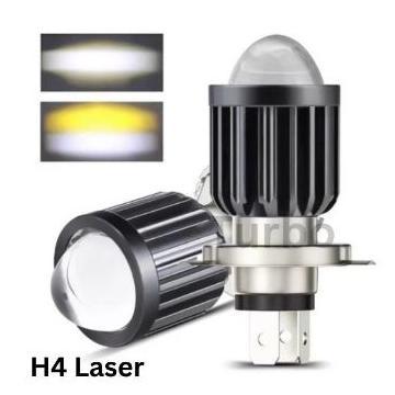 Diskont Lampu Motor Led H4 H6 Laser Lampu Bohlam Utama Motor H4 H6 Terang Universal Vinyx Pnp Ac Dc