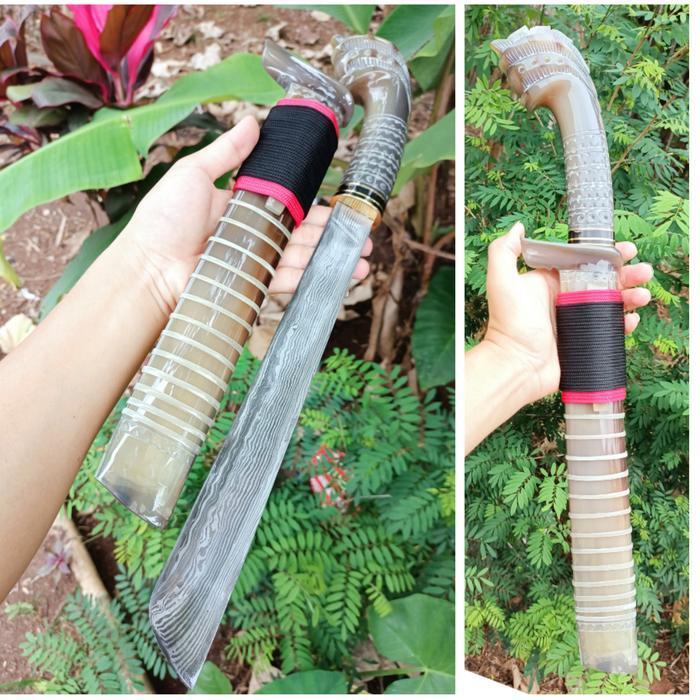GOLOK TOGOG PAMOR FULL TANDUK BULE