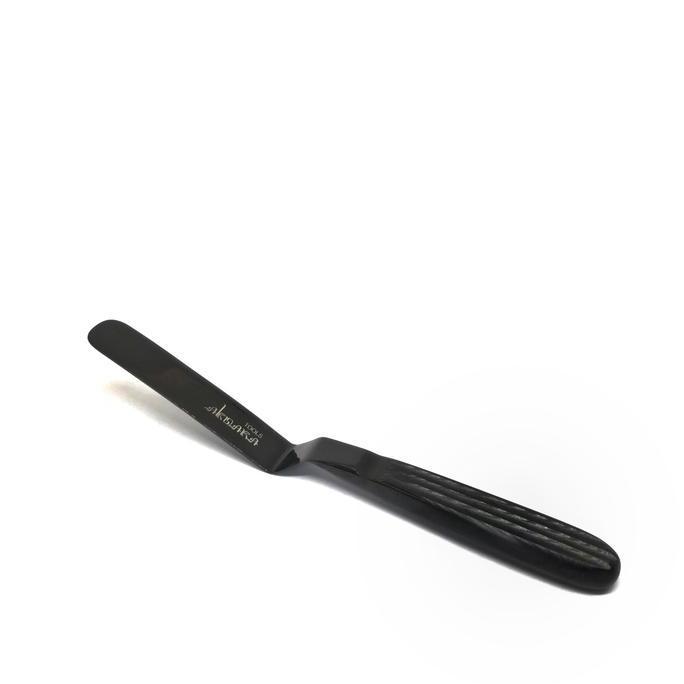 Aksara Offset Spatula Black/Kitchen Spatula/Small Spatula/Palette