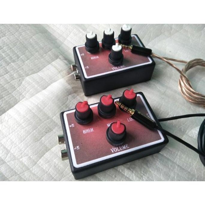 ALAT REKAM MIXER KE HP PLUS TONE CONTROL PASIF