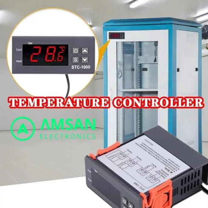 STC 1000 Pengatur suhu mesin tetas temperatur controller penetas telur
