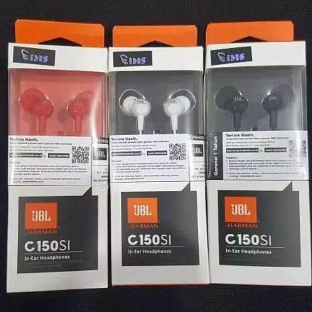 JBL C150SI In-Ear Headphones With Mic ORIGINAL - HEADSET - HANDSFREE