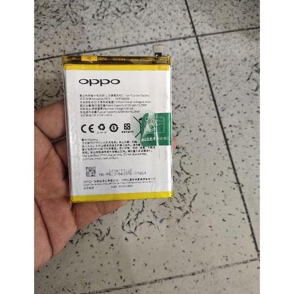 Batre baterai frame Oppo lcd a3s original copotan