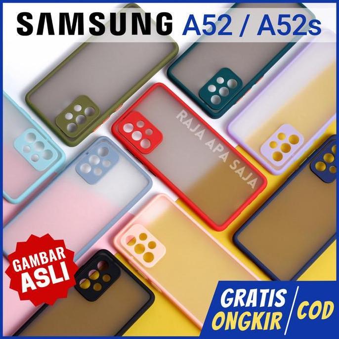 Soft Case Samsung A52 Silicon Softcase A 52 Mika Hardcase Silikon Doff