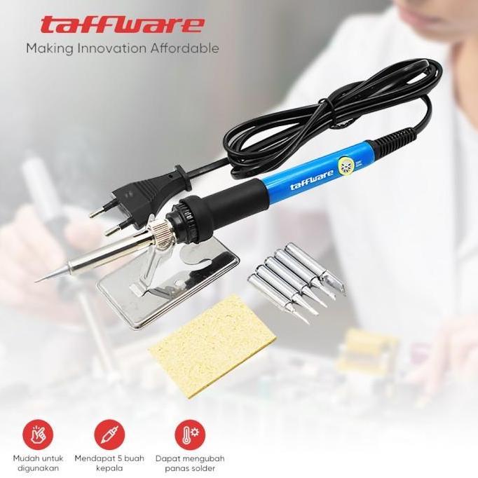 Taffware Solder Iron Adjustable Temperature 60W - CS-31
