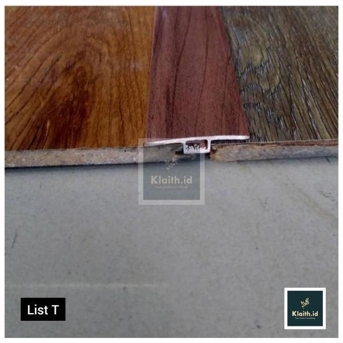 list lantai, lis lantai vinyl, list lantai parkit, List L, adaptasi