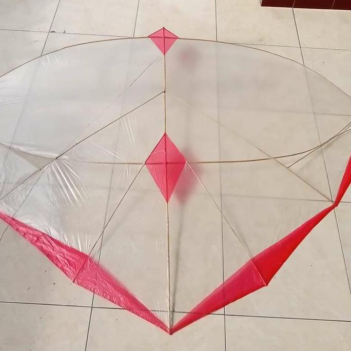 layangan papiran 1 meter - layangan buat lomba