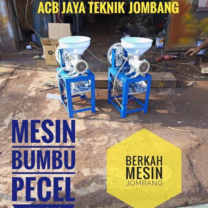 Mesin Giling Bumbu Pecel Minimalis