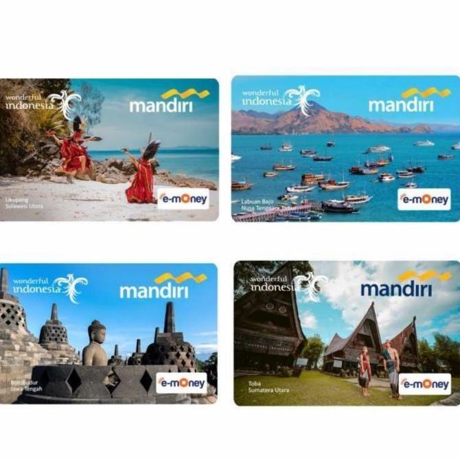 Emoney etoll E money Mandiri wonderful indonesia