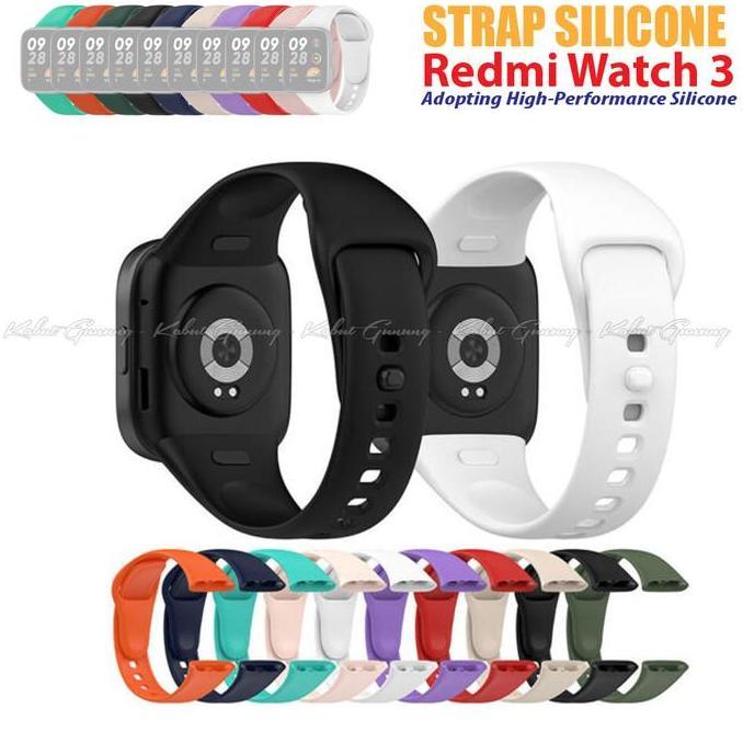 Strap Silikon Strap Tali Smartwatch for Redmi Watch 3 Mi Watch 3