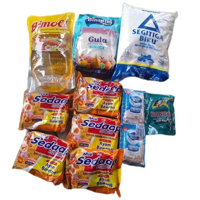 PAKET SEMBAKO KOMPLIT LENGKAP MURAH SERBA 125K