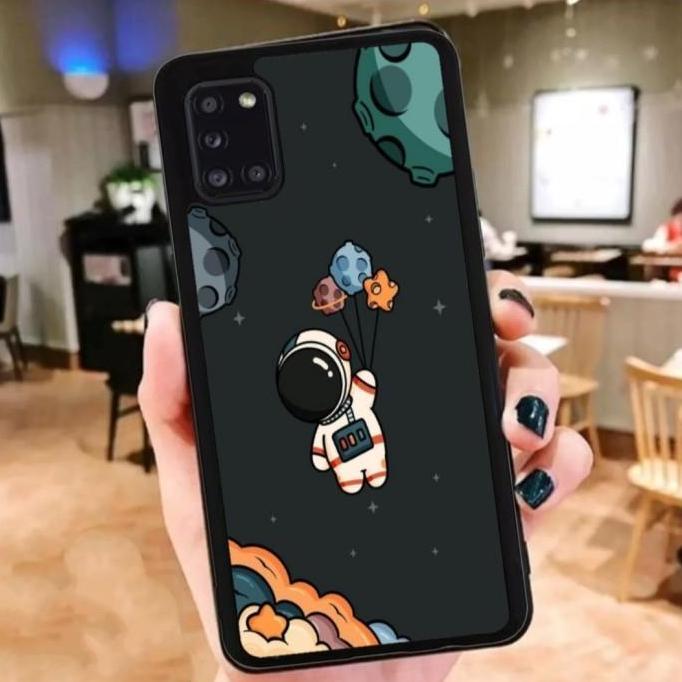 Casing Custom Samsung Galaxy A31 A51 A71 M31 AesThetic Astronot Case