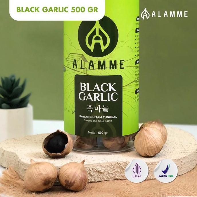 Bawang Hitam Tunggal Black Garlic Alamme 500Gr