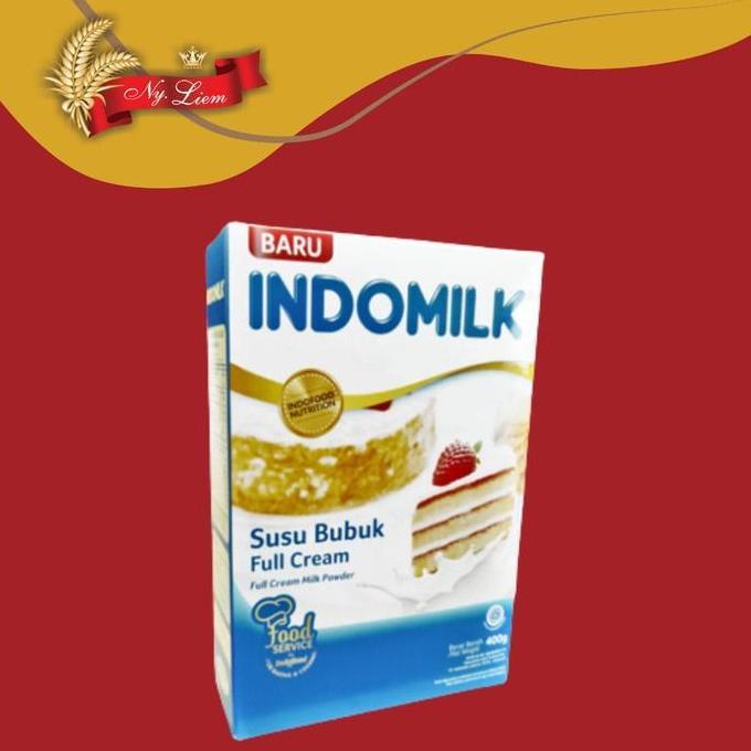 INDOMILK Susu Bubuk Full Cream Baking 400 gram