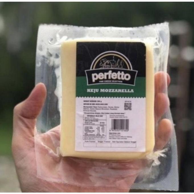 Perfetto Mozarella 250 gram / Keju Mozarella Perfetto