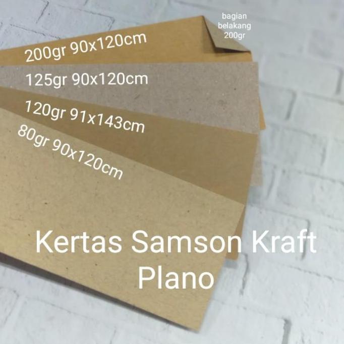Kertas Samson Kraft 80gr Plano 90x120cm