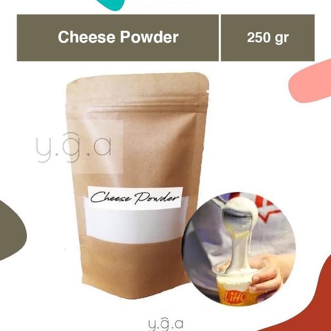 Cheese Powder 250gr / Cheese Foam / Cheese Cream Powder / Bubuk Krim Keju