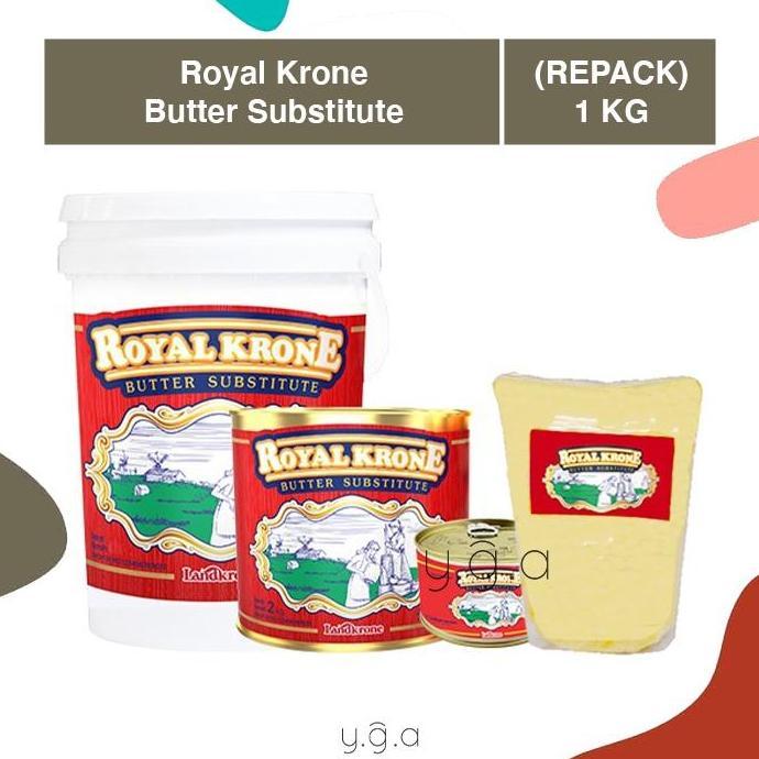 Royal Krone Butter Substitute (REPACK) 1KG / Pengganti Mentega