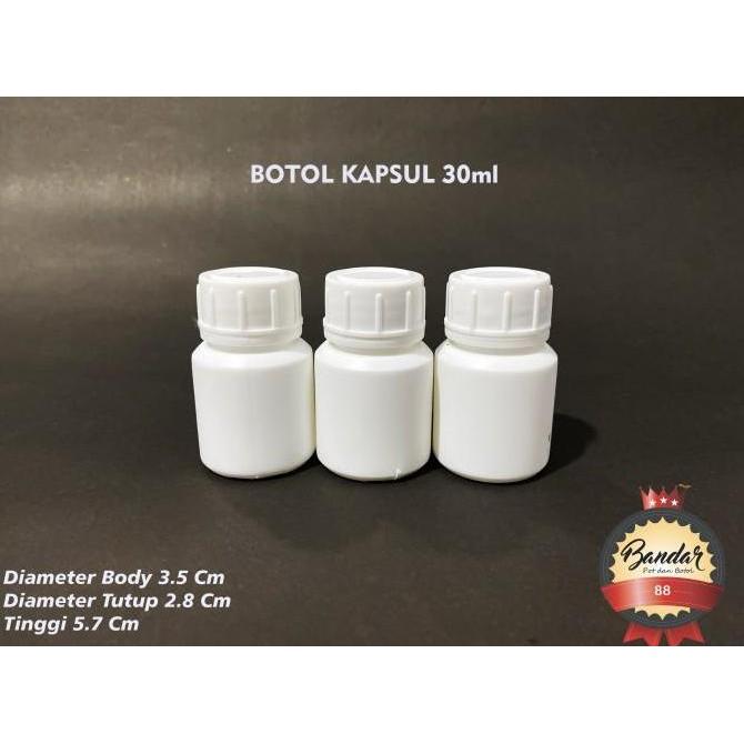 BOTOL KAPSUL 30 ml