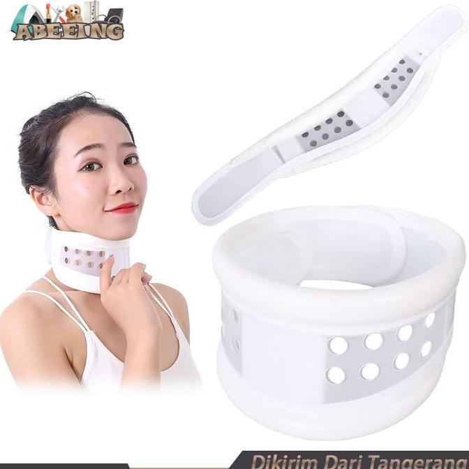KASDIUM Alat Penyangga Leher Adjustable Penyangga Leher Terapi Cervical Collar
