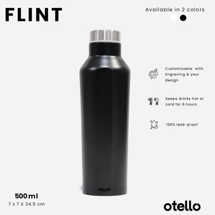 Otello Custom Tumbler Flint Corkcicle Dupe Canteen Botol Minum Grafir