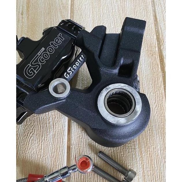 GRADIMOU bracket hub caliper axle radial vespa gscooter GS