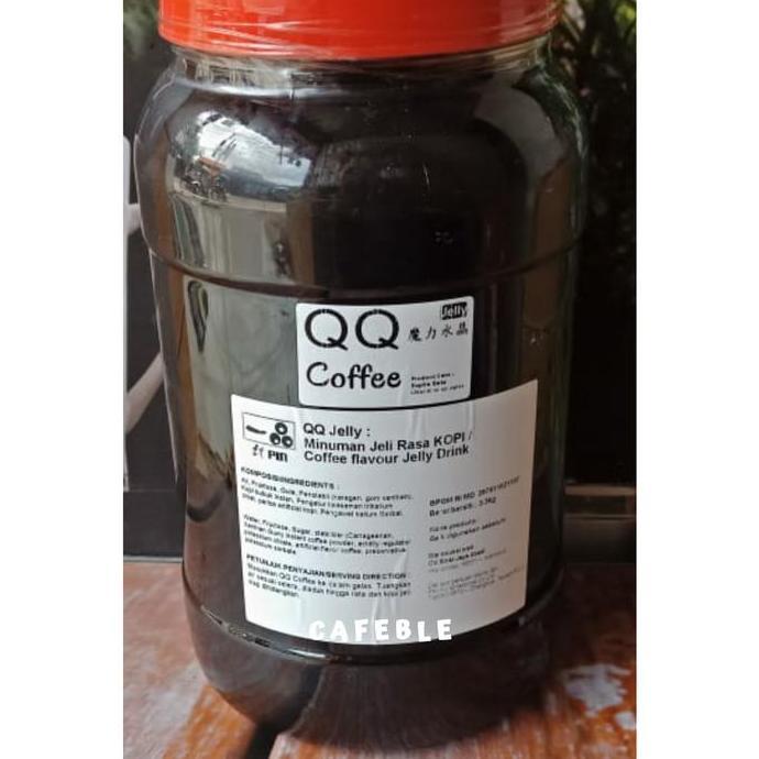 QQ Coffee Jelly Topping Minuman Kekinian